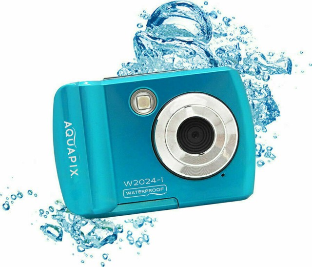 Fotocamera Aquapix W2024 Splash blu ghiaccio