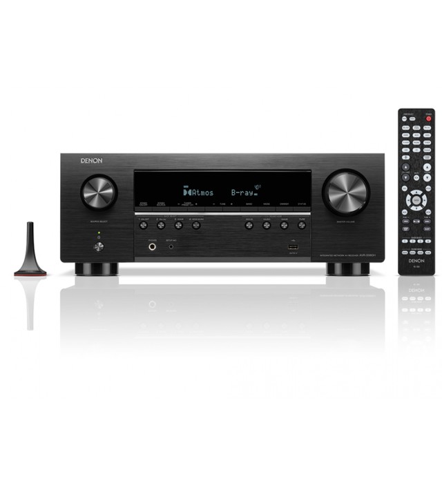 Denon AVR-S980H 7.2 Ch. 90W 4K/8K Dolby Atmos AV Receiver Powered by HEOS™