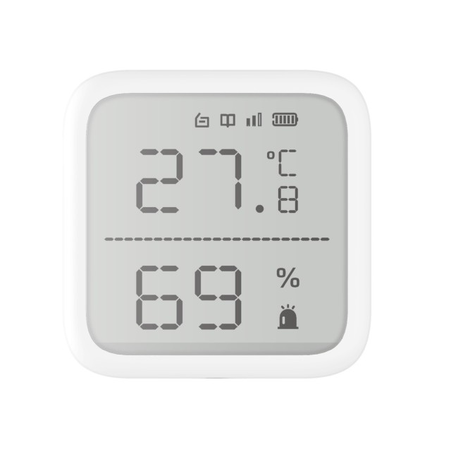 AX PRO DS-PDTPH-E-WE Αμφίδρομος Ασύρματος Ανιχνευτής Θερμοκρασίας & Υγρασίας