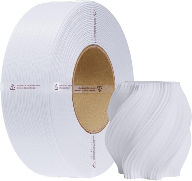 Creality CR-PETG White - No Reel 3D Printer Filament, Hard Glossy, Tensile 49MPA, 1 kg Spool1.87