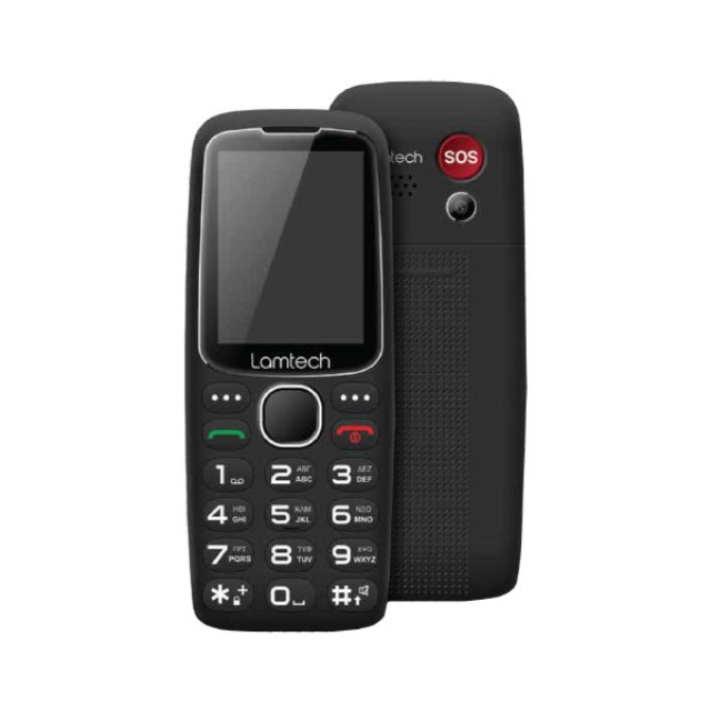 Mobiltelefon Lamtech GR DUAL SIM Tiny L II Schwarz (LAM113157)