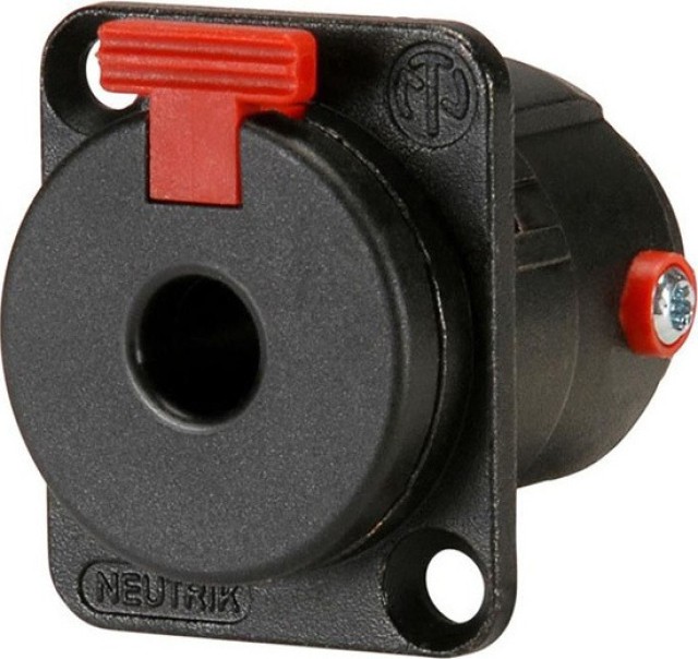 NEUTRIK ΚΑΡΦΙ ΘΗΛΥΚΟ ΣΑΣΙ ΚΛΙΠ ΜΑΥΡΟ NJ3FP6C-B