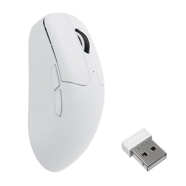 Keychron M2 8k (M2-A24) White Wireless Optical Mouse - 8K Polling Rate Ultra-lightweight
