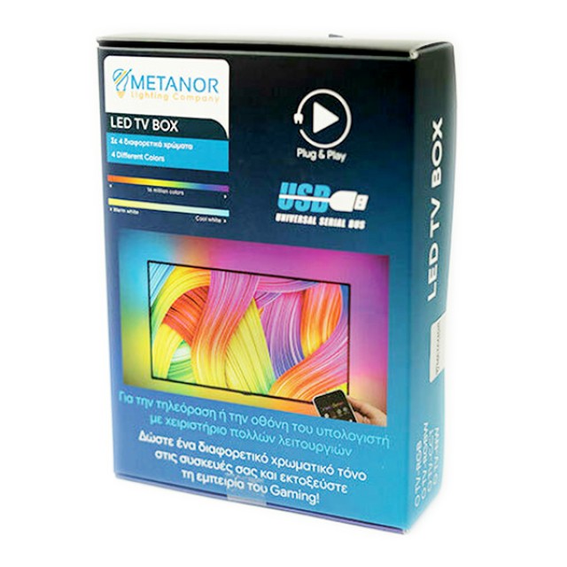 Tira de LED METANOR TV-RGB 2m