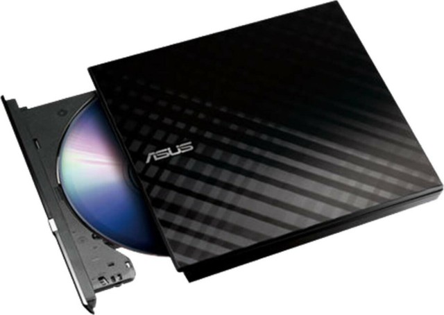 Asus SDRW-08D2S-U Lite External Optical Drive Black (90-DQ0435-UA221KZ) (ASU90-DQ0435-UA221KZ) Asus SDRW-08D2S-U Lite Εξωτερικός Οδηγός Εγγραφής/Ανάγνωσης DVD/CD για Laptop / Desktop Μαύρο