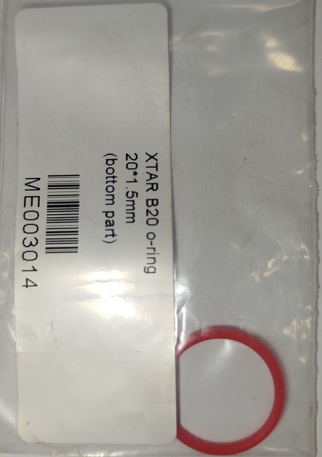XTARB20 O-RING 20* 1.5mm (botton part)