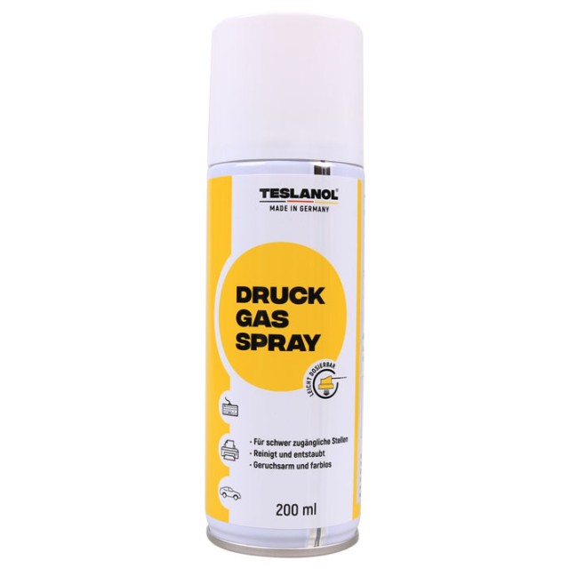 26002-26003 TESLANOL Σπρέυ πεπιεσμένου αέρα, 200ml.