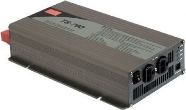 Inversores-Convertidores MEAN WELL TS700-248B 700W 48VDC Pure Sine con interruptor de encendido / apagado | 03.072.0105