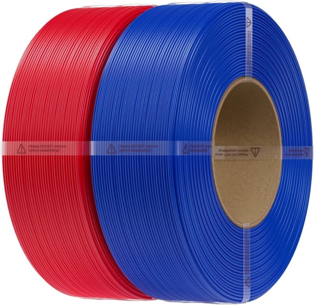 Creality CR-PETG Value Pack 2kg - No Reel - Red & Blue 3D Printer Filament Refill