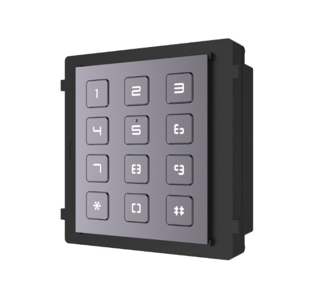 Hikvision DS-KD-KP Keyboard Module for Apartment Call & Door Opening Using Password