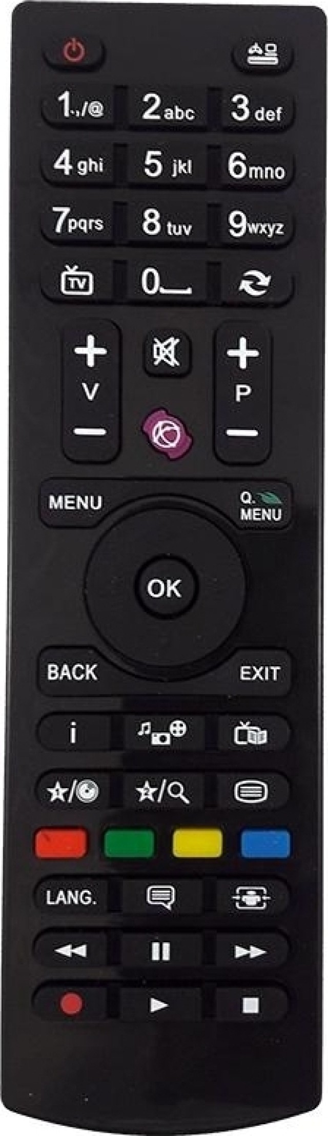 0140 Kompatible Fernbedienung für LCD/LED-Fernseher F&U, TELEFUNKEN, VESTEL