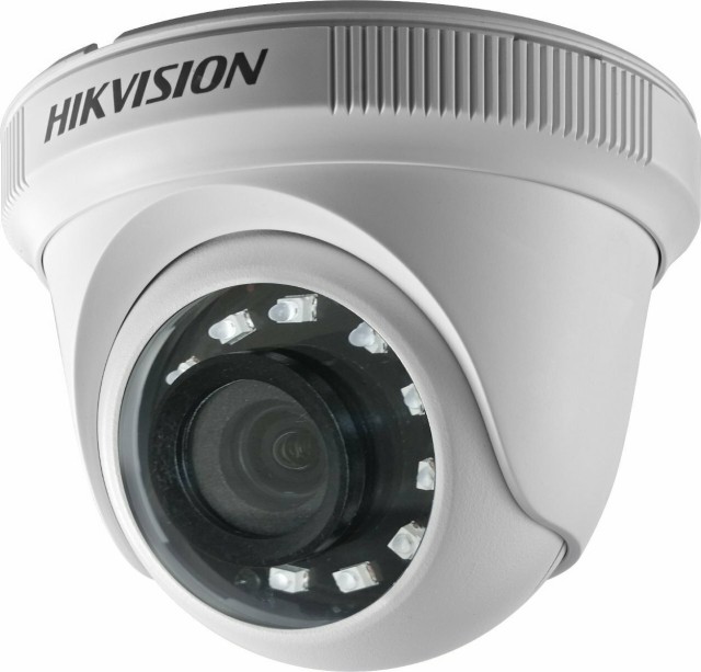 HIKVISION DS-2CE56D0T-IRPF2.8C Υβριδική Κάμερα Dome 2MP, με φακό 2.8mm και IR20m