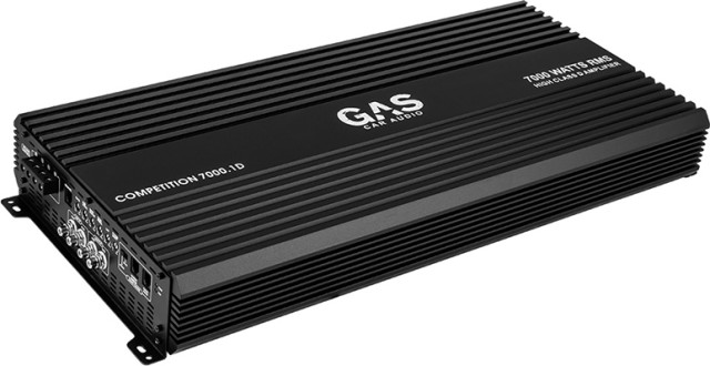 Gas Car Audio Ενισχυτής Αυτοκινήτου Gas Competition 12000.1D