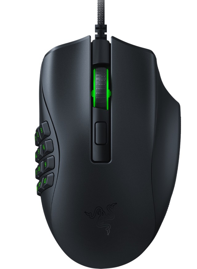 RAZER NAGA X – WIRED MMORPG GAMING MOUSE – OPTICAL – RGB