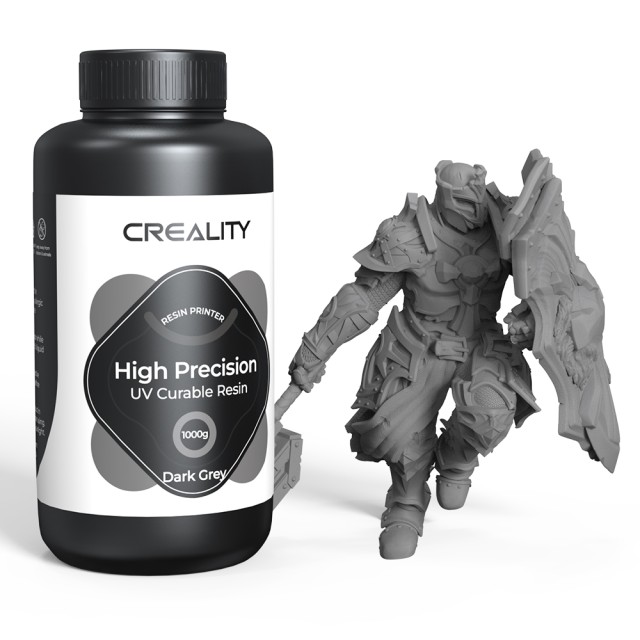 Creality LCD 8K High Precision UV Curable Resin – Dark Grey (3302190004 gray)