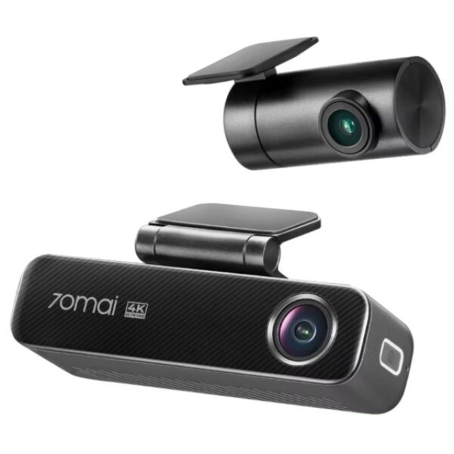 70mai Μ800-2 4Κ Dash Cam set & Rear Cam. 3840?2160 GPS & Hi Temperature Battery