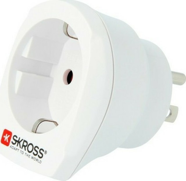 Adaptador de Enchufe Skross 1.500203-E de Grecia a América