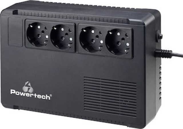 POWERTECH UPS Line Interactive PT-950C, 950VA/570W, 4x schuko