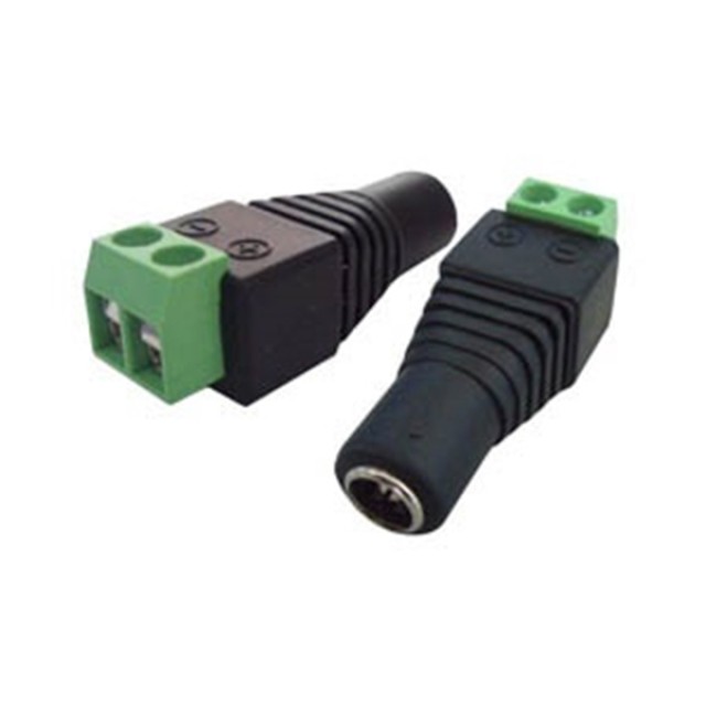 DC ADAPTOR ΑΡΣΕΝΙΚΟ 5.5/2.1mm ΣΕ ΚΛΕΜΑ 2P PX-AF003A (YT-003) LZ