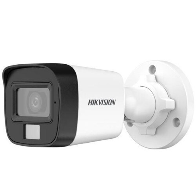 HIKVISION DS-2CE16D0T-LFS 2.8mm Bullet Camera 2MP (4 in 1) Dual-Light Built-in Microphone