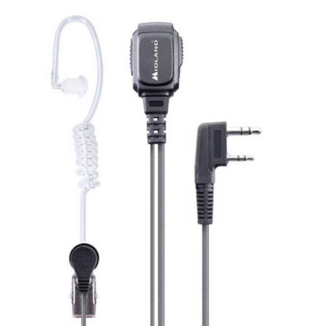 Midland MA31-LK Pro Ακουστικό σιλικόνης & Μικρόφωνο πέτου με Vox
