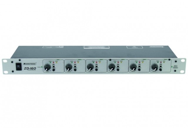 OMNITRONIC ZD-160 ΕΝΙΣΧΥΤΗΣ ΔΙΑΝΟΜΗΣ 1-IN / 6-OUT