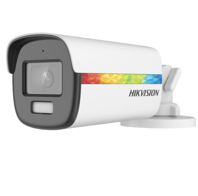 Hikvision DS-2CE12DF8T-FSLN ColorVu 2.0 (Immagine a colori giorno - notte) Fotocamera HDTVI 1080p Torcia da 2.8 mm