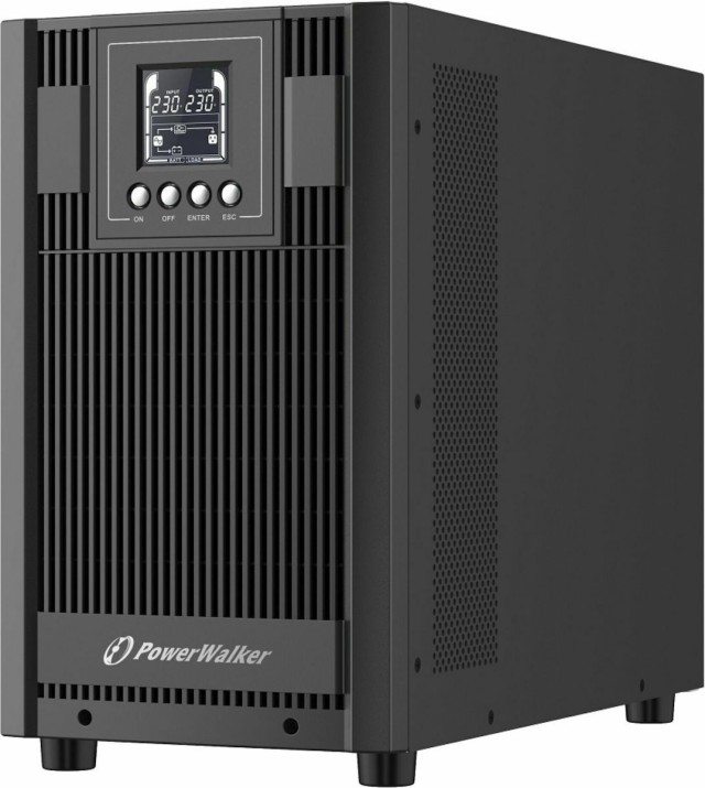 Powerwalker VFI-3000AT (PS) UPS On-Line 3000VA 2700W con 4 Prese Schuko