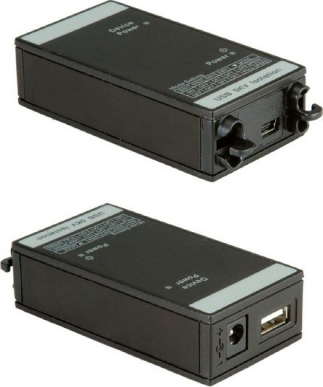 Aislador USB Roline 12.02.1010-5 con Aislamiento de 5 Kv