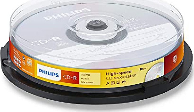 PHILIPS CD-R 10 TEMAXIA CR7D5NB10