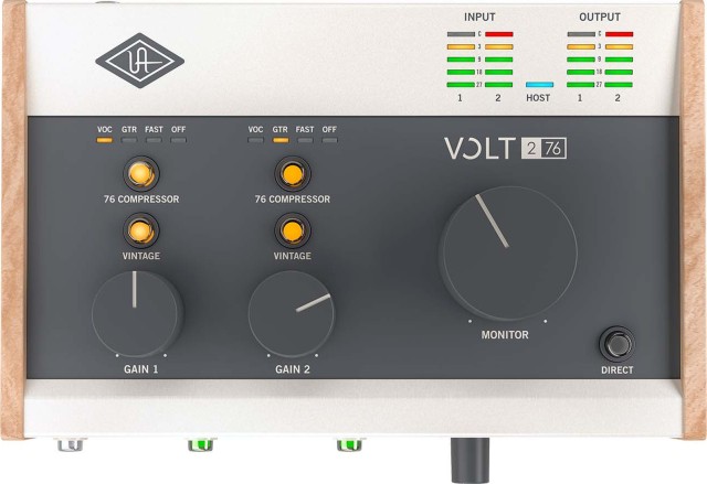 Universal Audio Volt 276 Portable USB 2 in / 2 out Soundkarte