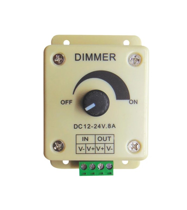 DIMMER ΤΑΙΝΙΑΣ LED 12-24V 1 ΚΑΝΑΛΙΟΥ 90W ILL