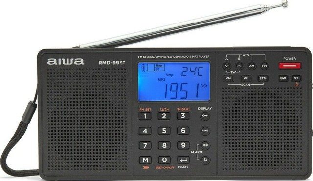 Aiwa RMD-99ST Portable Multiband Radio Black