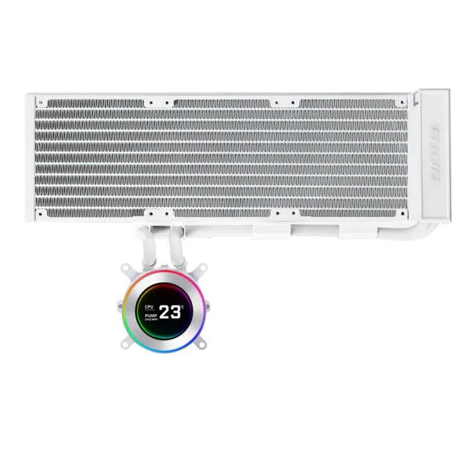 Lian Li HydroShift II LCD-C 360 No Fans White - AIO CPU Liquid Cooler