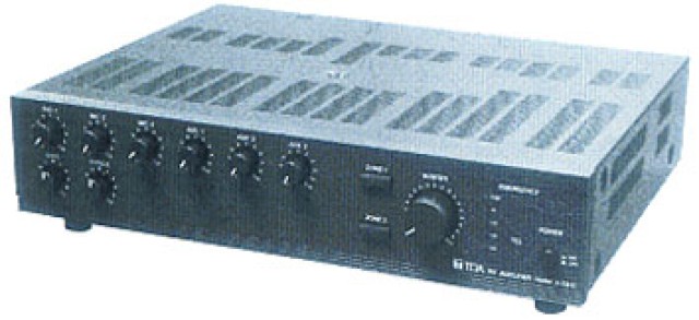 ΜΙΚΤΗΣ-ΕΝΙΣΧΥΤΗΣ 6 ΕΙΣΟΔΩΝ 120W 4Ω/100V 2 ΖΩΝΕΣ