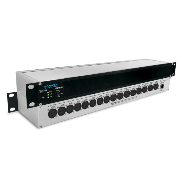 16 Input Dante Interface, PoE - AVN-AI16