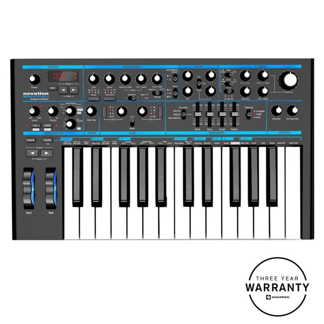 NOVATION BASSSTATION II BASSSTATION VA SYNTH