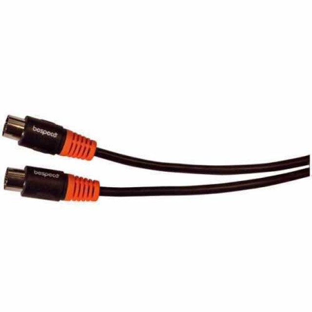 Bespeco, SLMM150, Cable MIDI DIN 5pin macho - DIN 5pin macho 1.5m