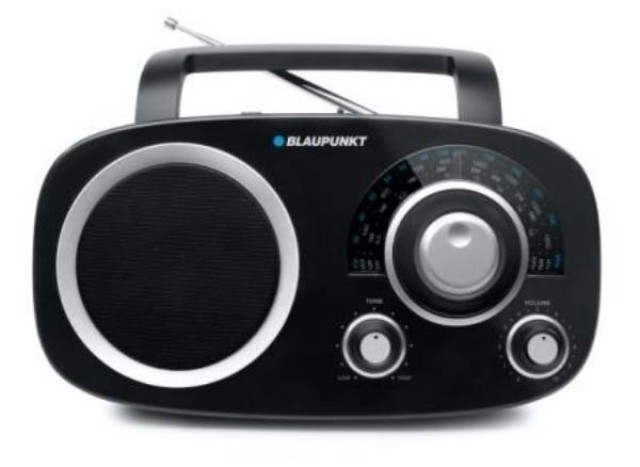 Blaupunkt BSA-8000/8001 Portable Radio Analog Black - White