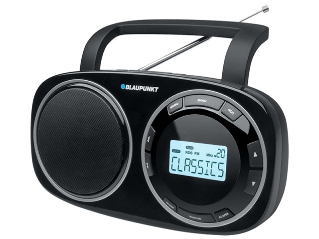 Blaupunkt BSD-9000/9001 Radio Portátil Digital Negro - Blanco