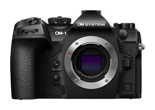 Olympus OM System OM-1 II body black w. CB-USB13 USB cable,  Shoulder strap, BLX-1 Li-ion battery