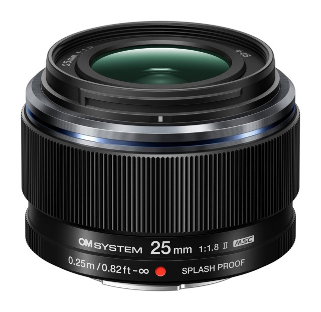 Olympus 25mm 1:1.8 II BLACK M.ZUIKO DIGITAL (ES-M2518) Lense Micro FT
