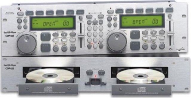 DOPPIO LETTORE CD OMNITRONIC CDP-820