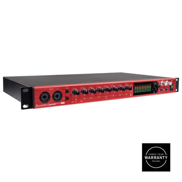 INTERFACCIA MIDI AUDIO PRE USB FCUSRITE CLARETT 8