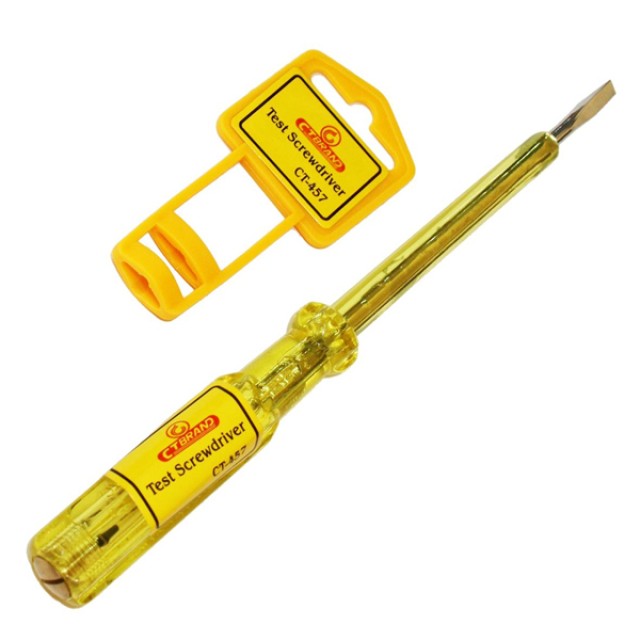 CT Brand, CT-457, Waterproof Voltage Tester Screwdriver (±)