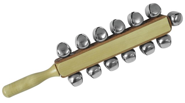 SLEIGH BELLS ON STICK 13 BELLS - D-SLEIGH
