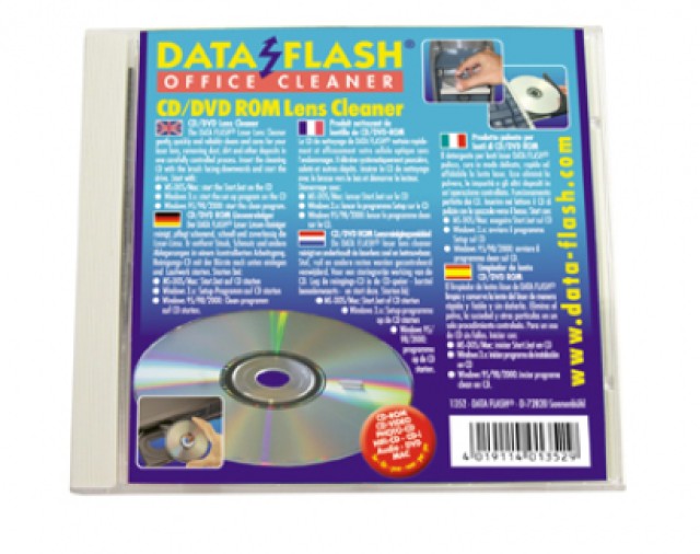 Limpiador de lentes Dataflash DF1352 CD/DVD/Blu-ray
