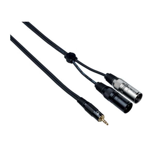 BESPECO EAYMS2MX500 MINI CABLE JACK ST / 2 XLR MACHO 5m -