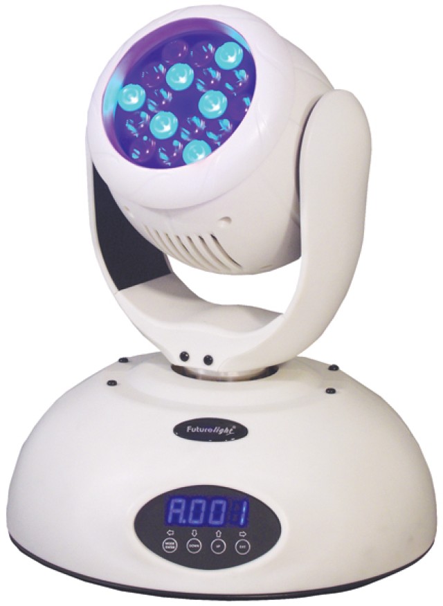 FUTURELIGHT EYE-18 LED HEADWASHW MOVIL HEAD LED BLANCO CON RGB