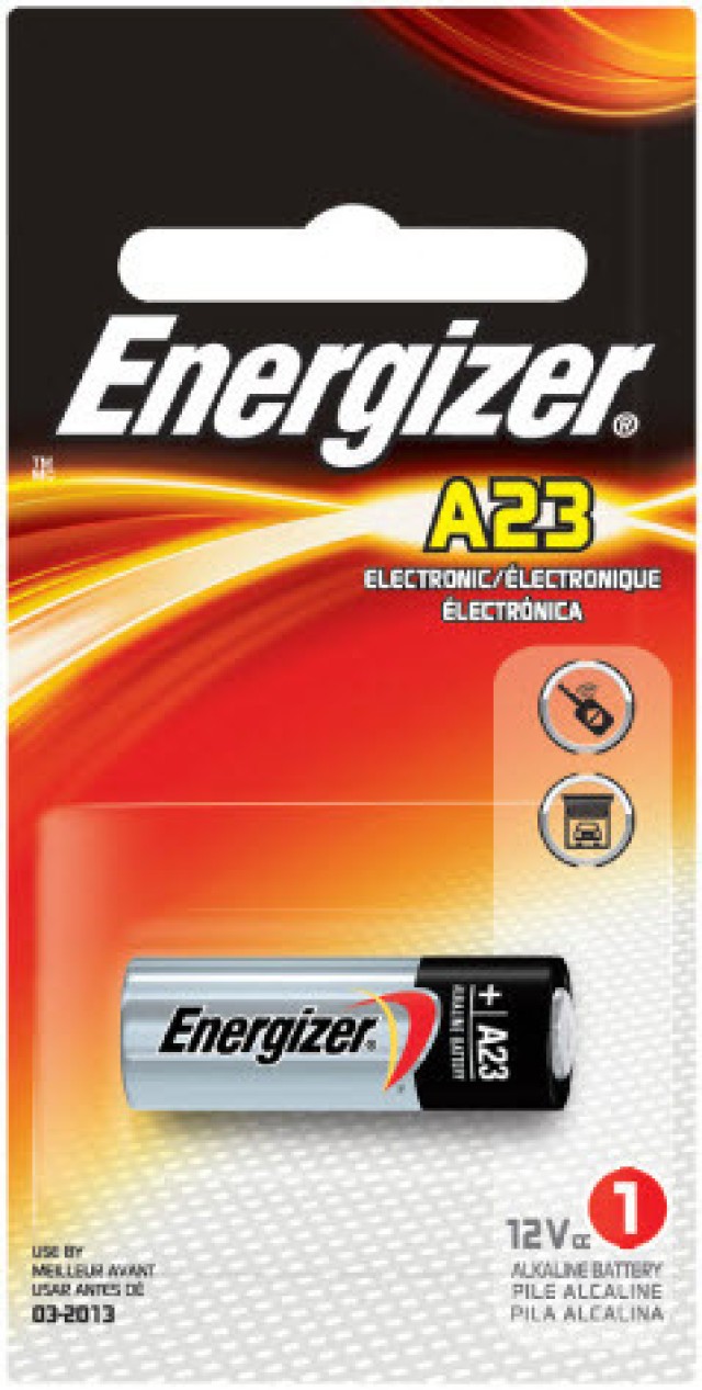 Energizer, A23/E23A, Αλκαλική 12V